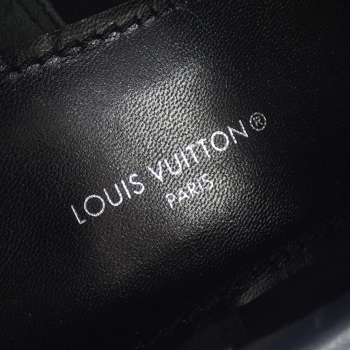 Louis Vuitton Oversized Resin Chain Academy Line Shoes — view 6
