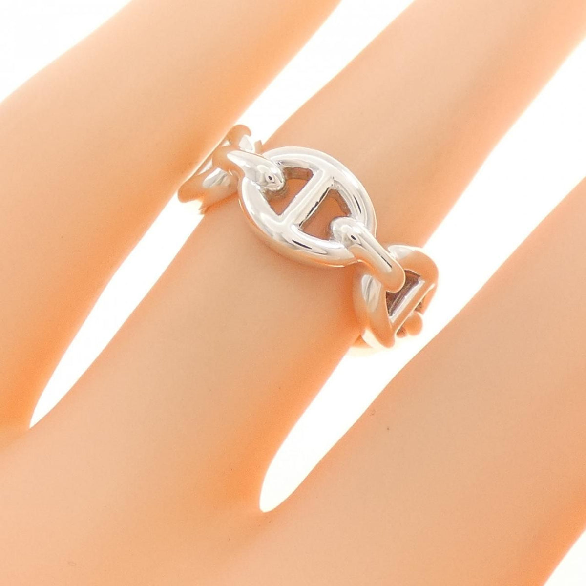 Hermes Chaine D'ancre Enchainee Ring — view 4
