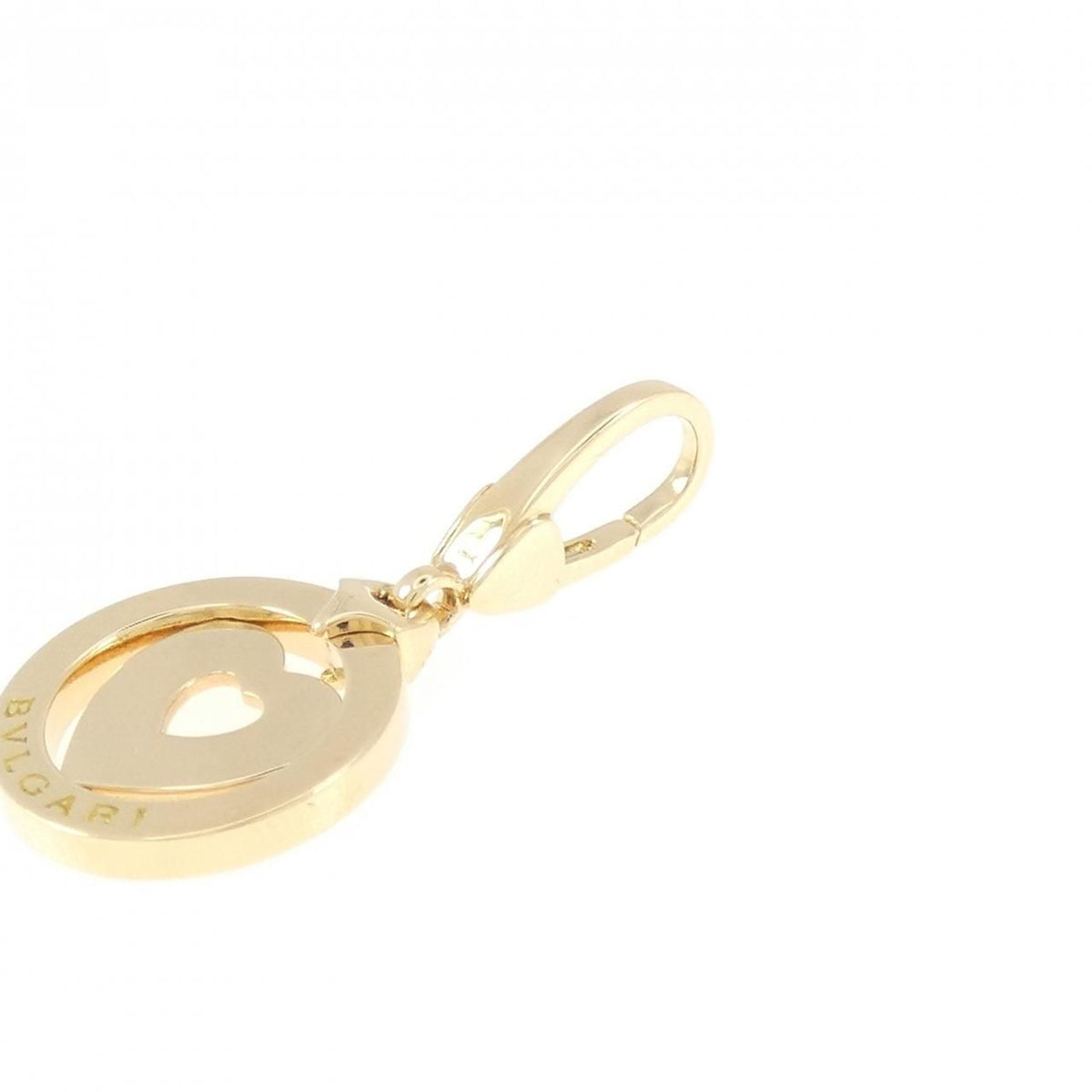 Bvlgari Tondo Heart Charm Keychain — view 3