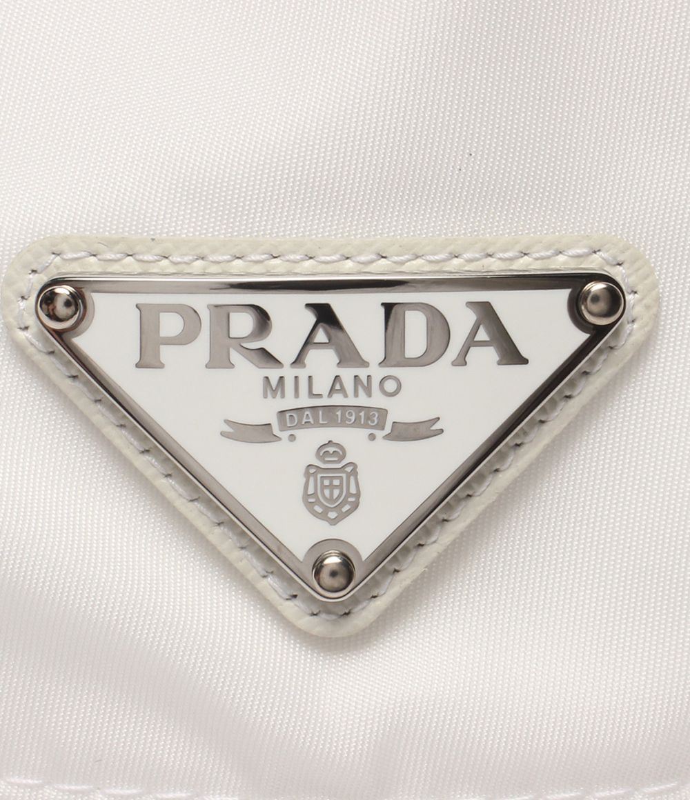 Prada Bucket Hat Triangle Plate Re-Nylon — view 8