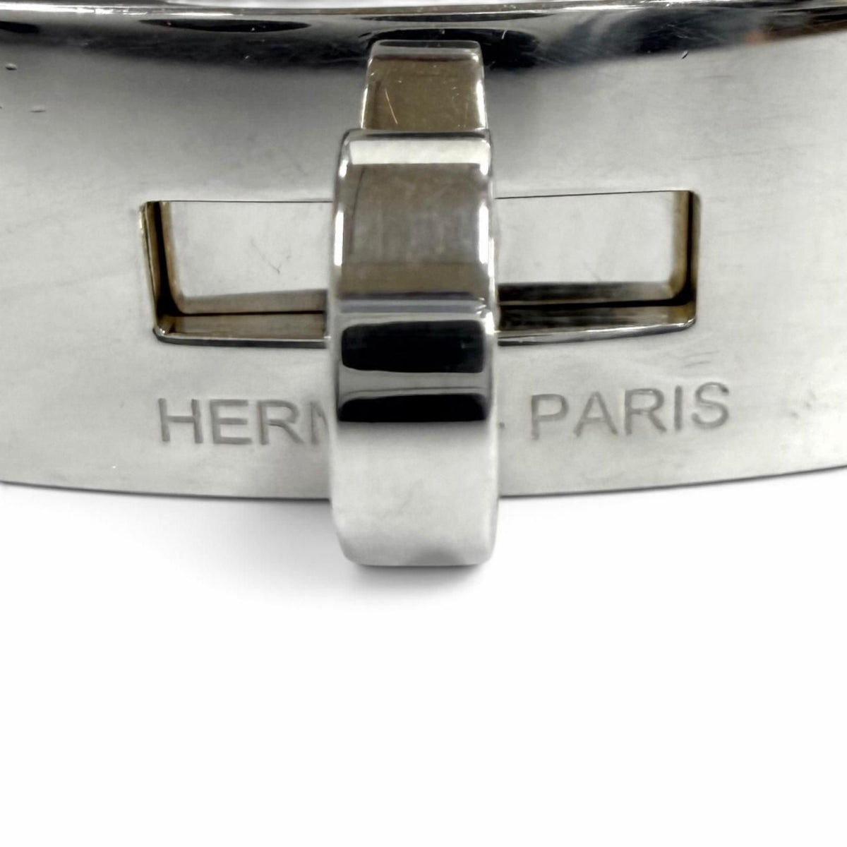 Hermes Kelly Gourmette GM Bracelet Silver — view 8