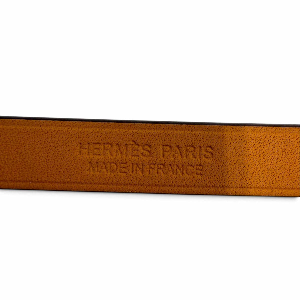 Hermes Mini Kelly Double Tour Bracelet Swift Etoupe Silver T2 French — view 8