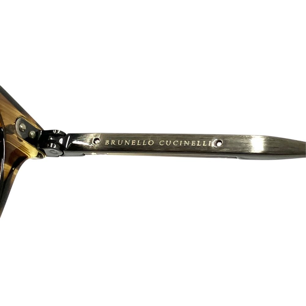 Brunello Cucinelli Oliver Peoples Gerardo Sunglasses Brown Eyewear — view 8