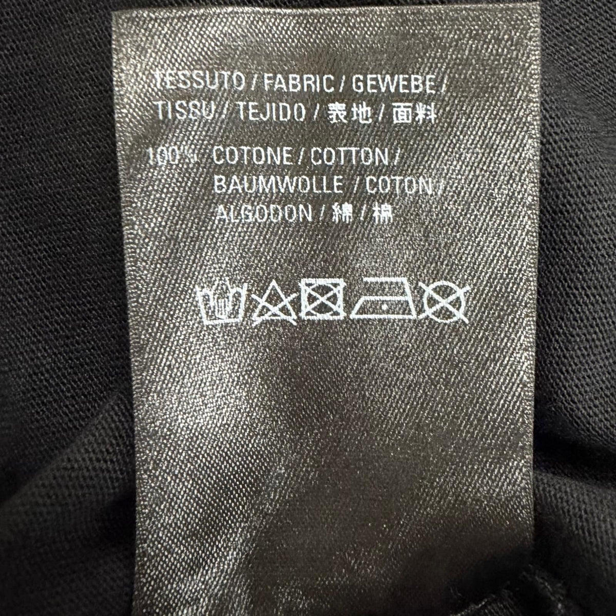 Balenciaga Cotton 100% BB Logo Print Short Sleeve T-Shirt Black XS — view 8