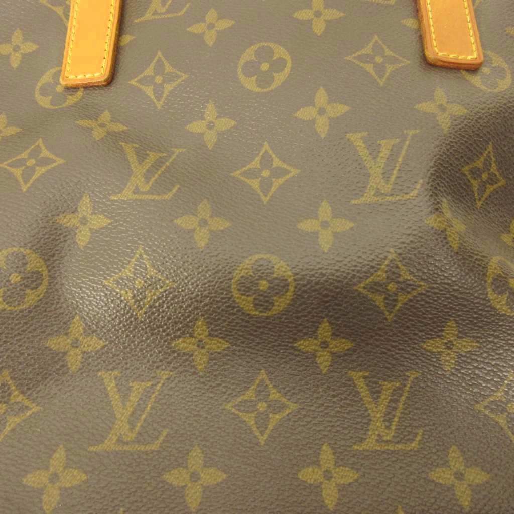 Louis Vuitton Monogram Cabas Piano Tote Bag All Over Print Leather Brown — view 8