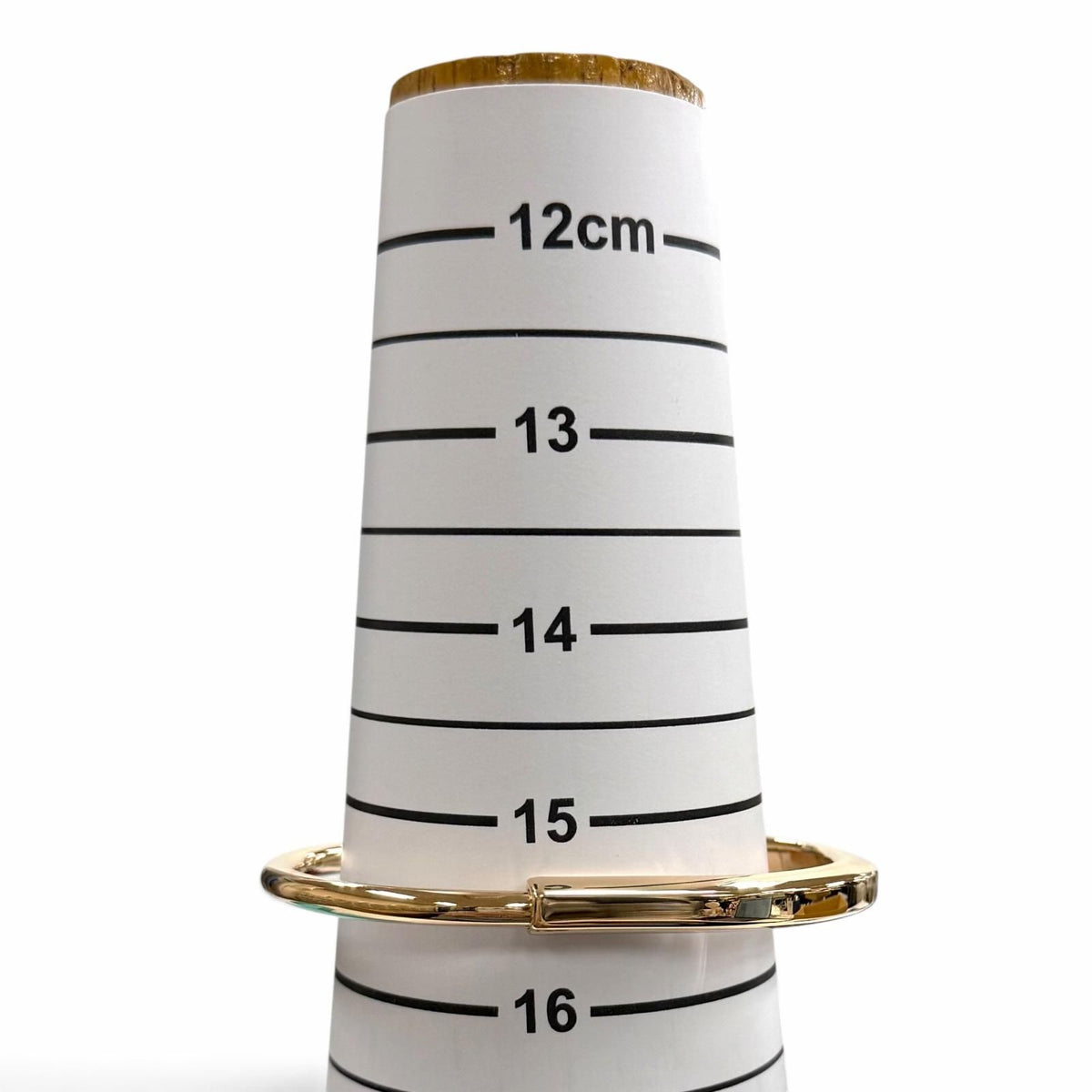 Tiffany & Co Lock Bangle Large Rose Gold Bracelet — view 8