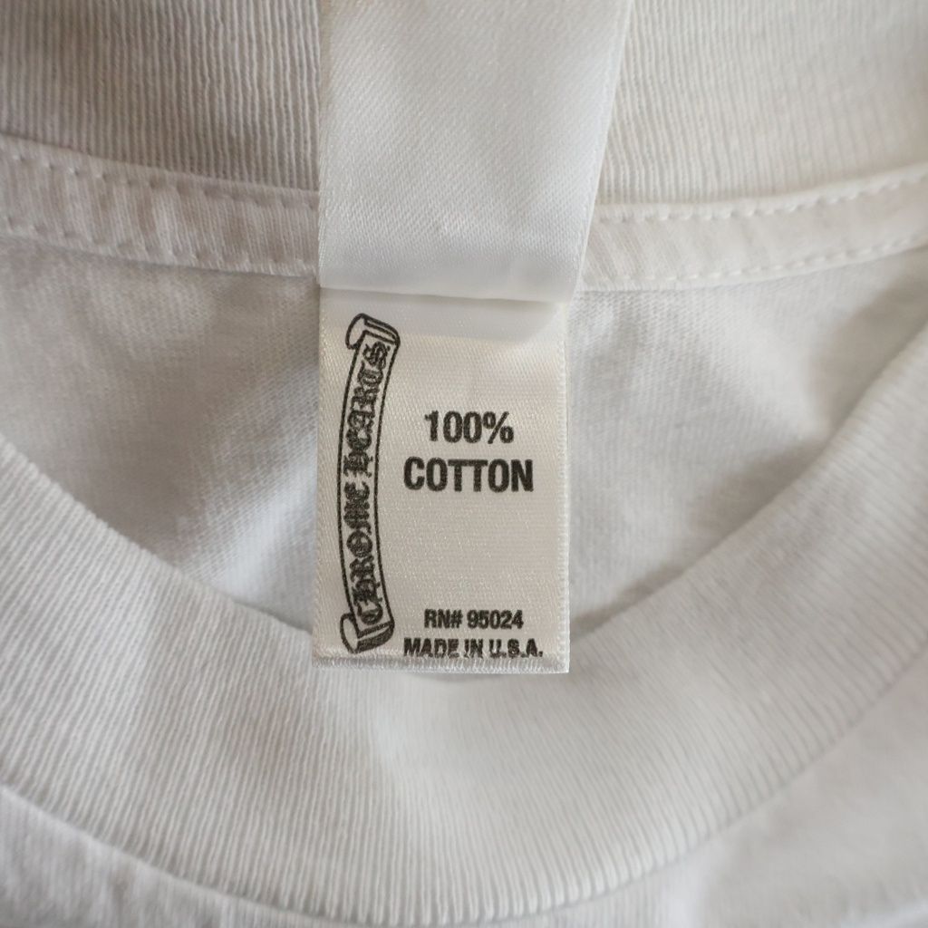 Chrome Hearts Vintage Short Sleeve T-Shirt White — view 8