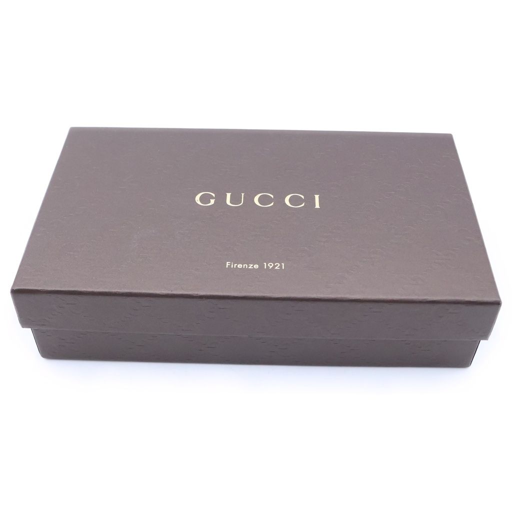 Gucci GG Supreme Ophidia Wallet Card Case Brown Leather Gold — view 6