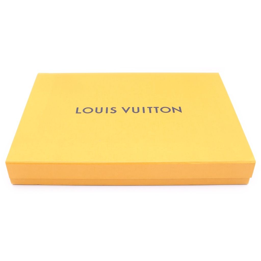 Louis Vuitton Echarpe LV Split Shawl Scarf Blue Navy Wool — view 6