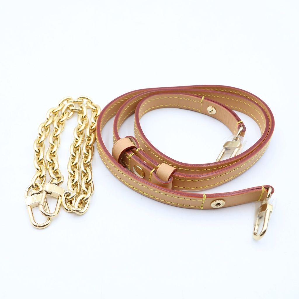 Louis Vuitton Monogram Wallet on Chain Ivy Shoulder Bag Brown Leather — view 8