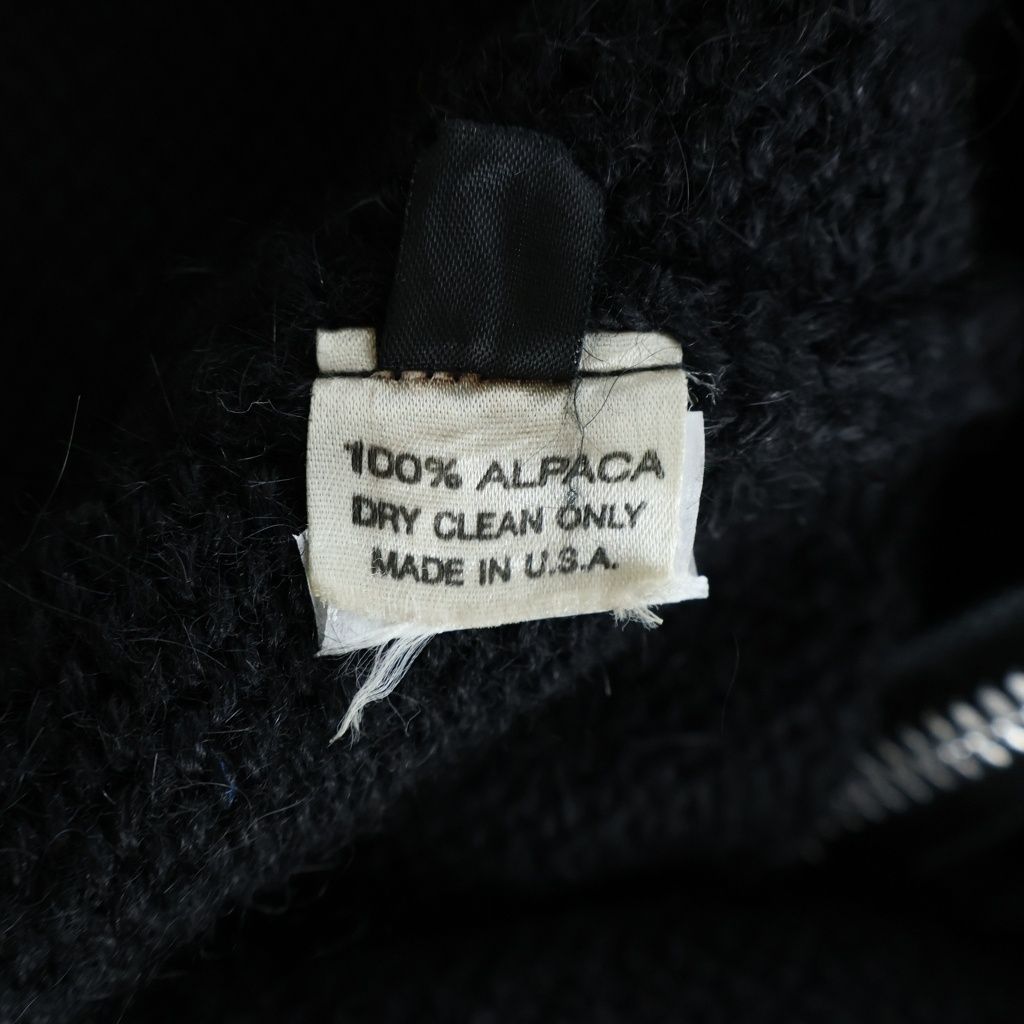 Chrome Hearts Dagger Zip Up Knit Vest Black — view 8
