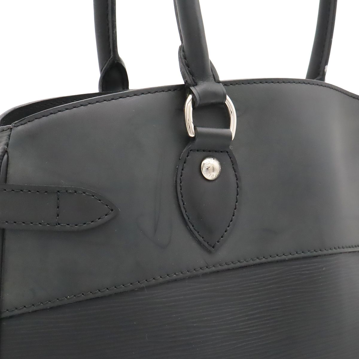 Louis Vuitton Epi Passy GM Tote Shoulder Bag Leather Noir Black — view 8