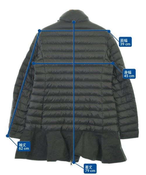 Moncler Down Coat Black — view 6