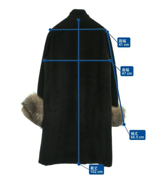 Max Mara Coat Black — view 6