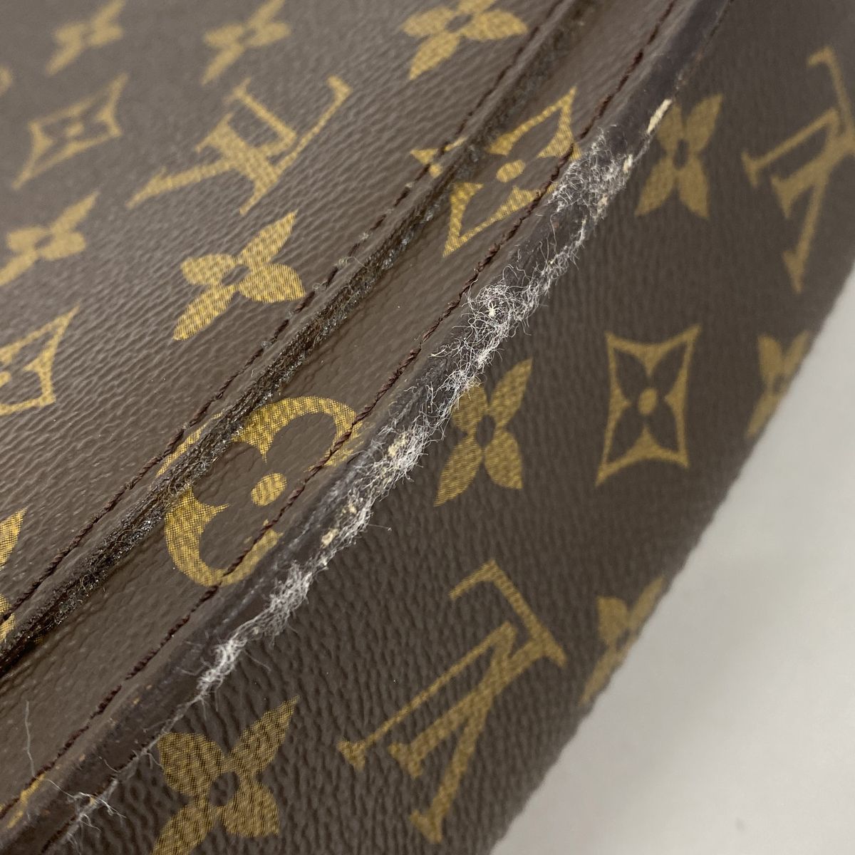 Louis Vuitton Shoulder Bag Monogram Saint-cloud GM Brown — view 8