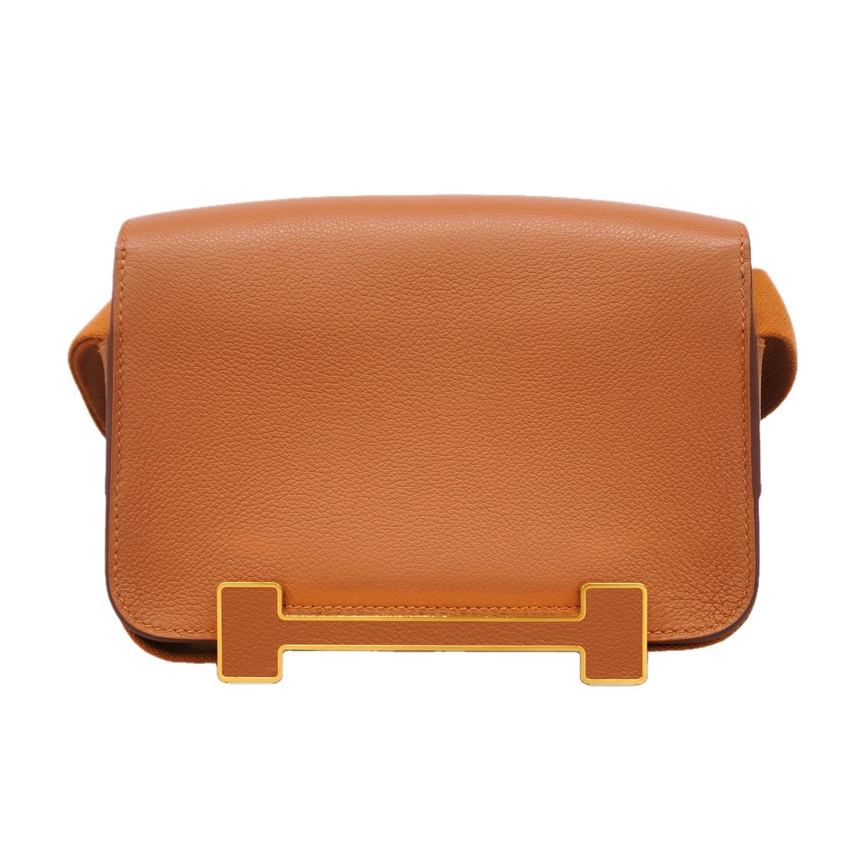 Hermes Shoulder Bag Geta Evercolor Gold — view 8