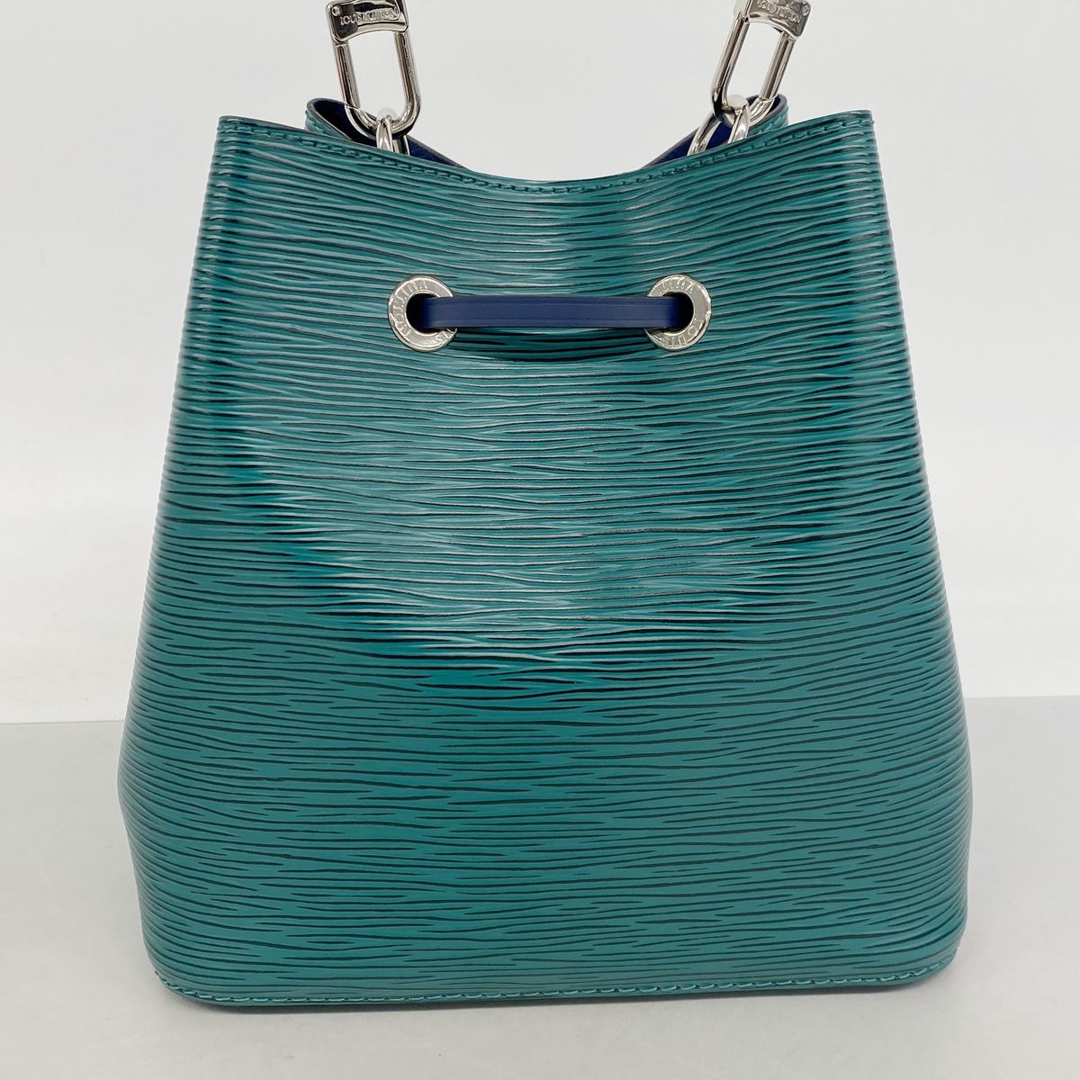 Louis Vuitton Handbag Epi Bicolor Neo Noe BB Vert Emlord Indigo 2-Way Bag — view 7