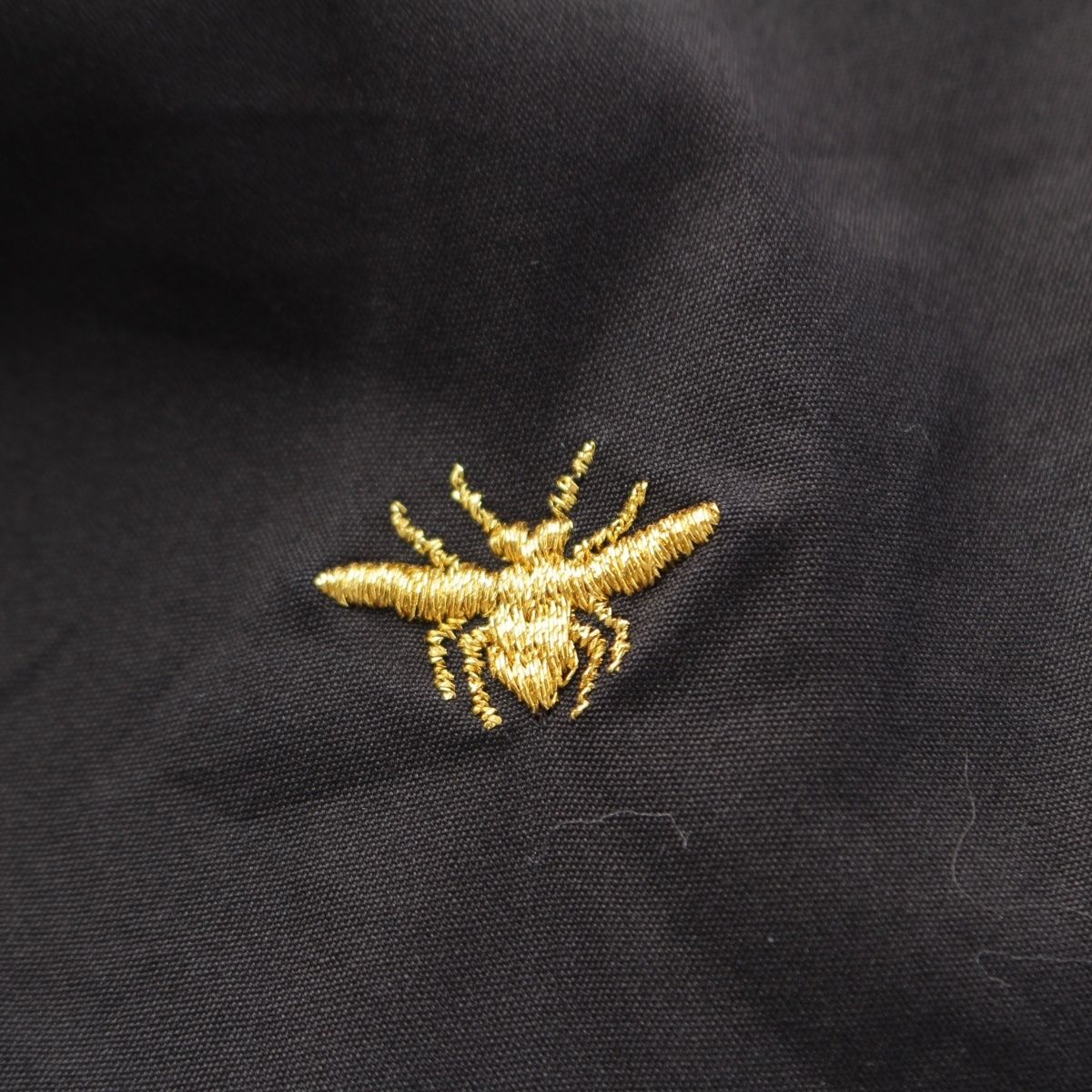 Dior Homme Cotton Be Embroidery Top Short Sleeve T-Shirt Black XS — view 8