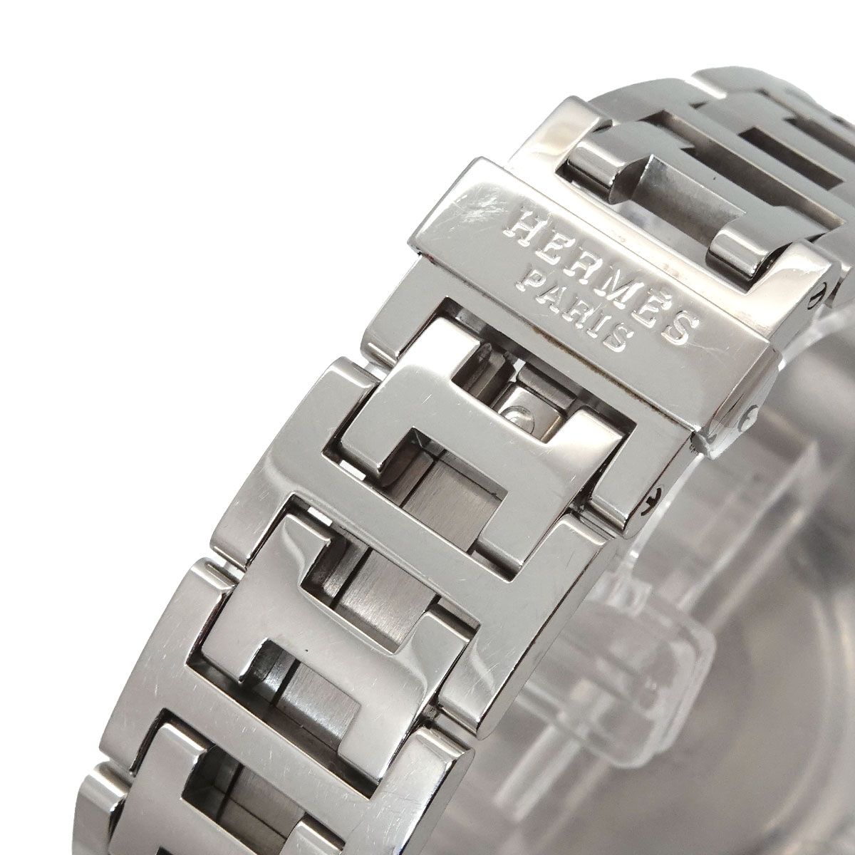 Hermes Clipper Chronograph Vintage Watch Date Quartz — view 7
