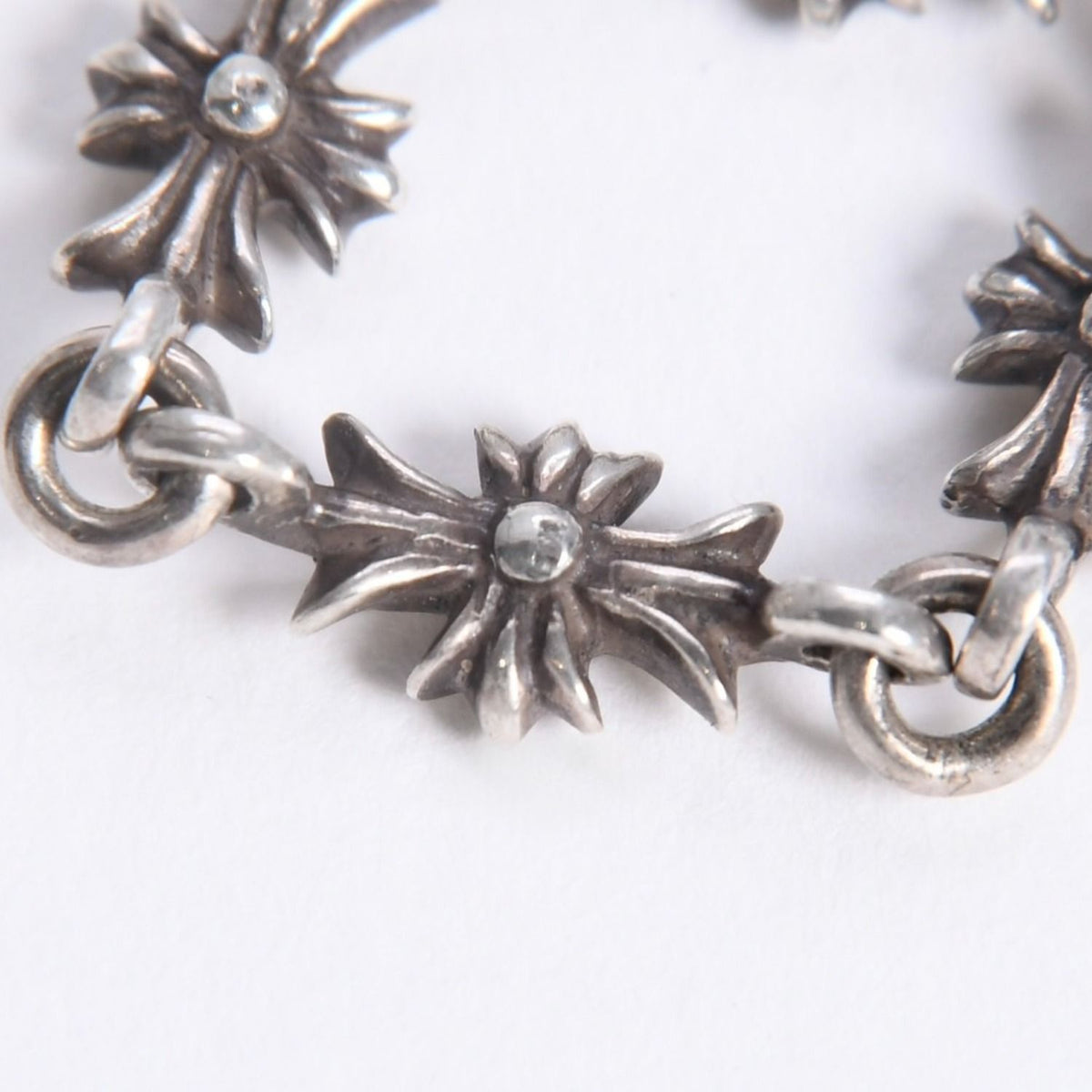 Chrome Hearts Tiny CH Plus Ring CH Aftermarket Sale Diamond — view 8