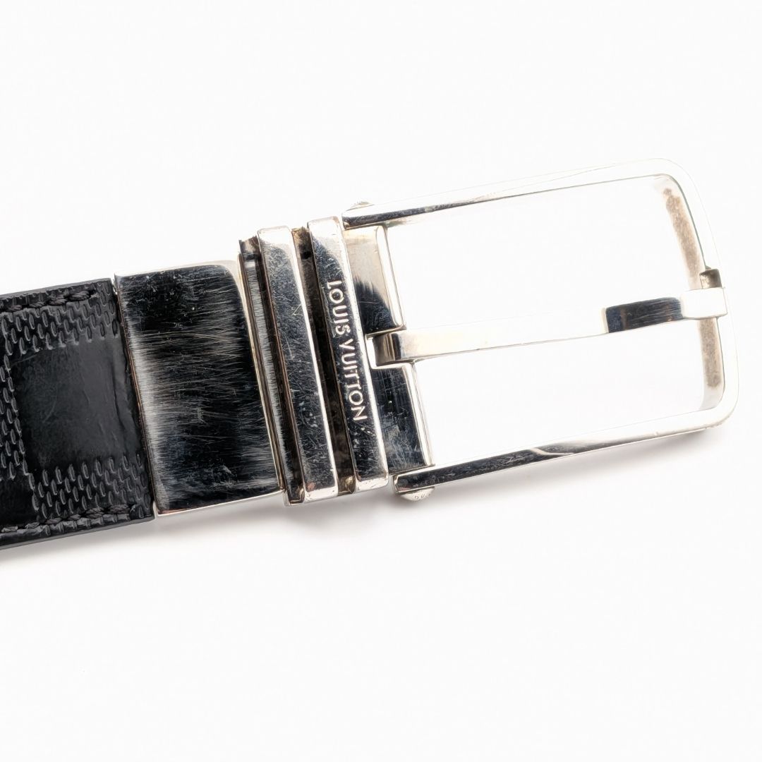 Louis Vuitton Boston Belt Damier Infini Black Reversible — view 8