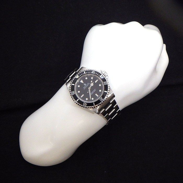 Rolex Watch Submariner Luminous Index Hands Rotating Bezel Black Dial SS — view 8