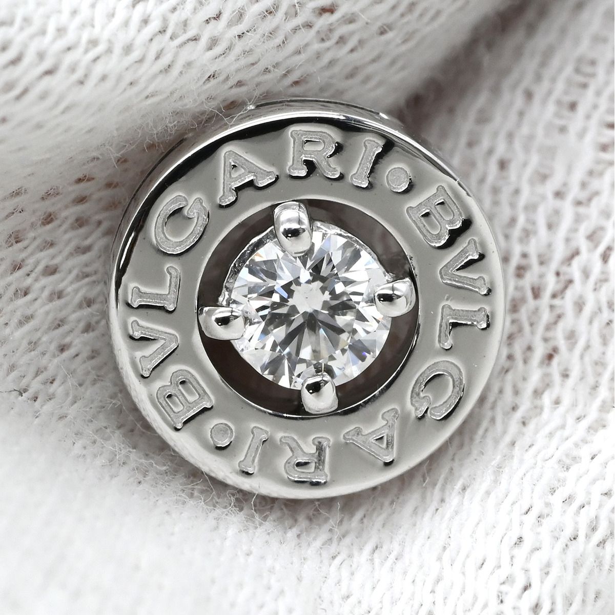 Bvlgari Earrings Diamond White Gold — view 7