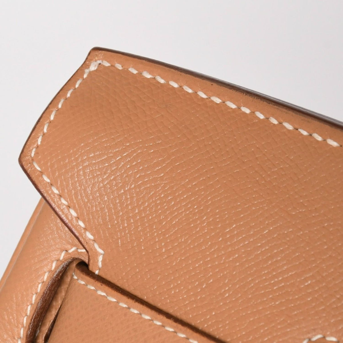 Hermes Haut Courroies Hac 45 Handbag Ardennes Natural Gold — view 8