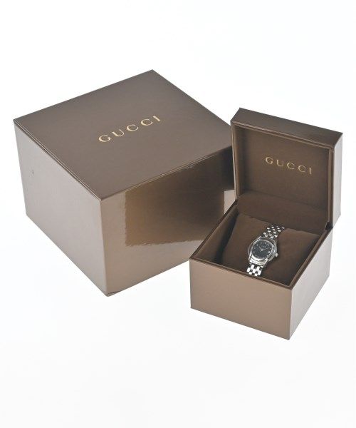 Gucci G-Class 5500L Diamond Quartz Watch Stainless Steel Silver — view 6