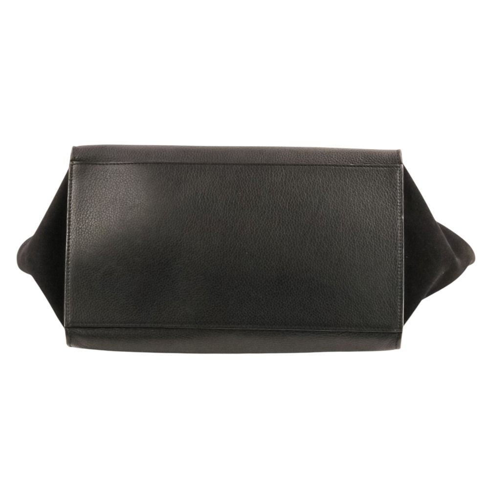 Celine Trapeze Medium 2-Way Shoulder Bag Black — view 8