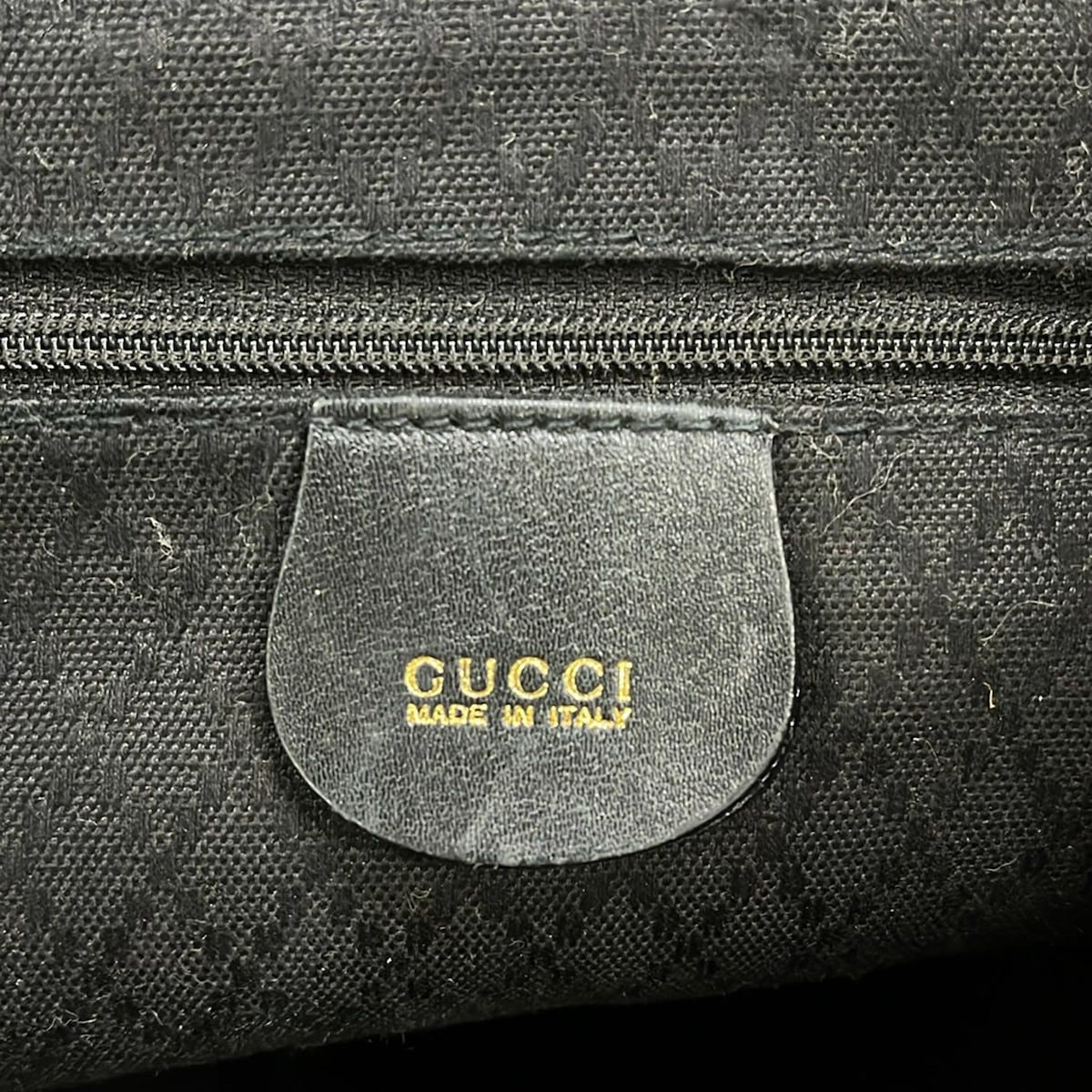 Gucci Backpack Bamboo Black Leather — view 8