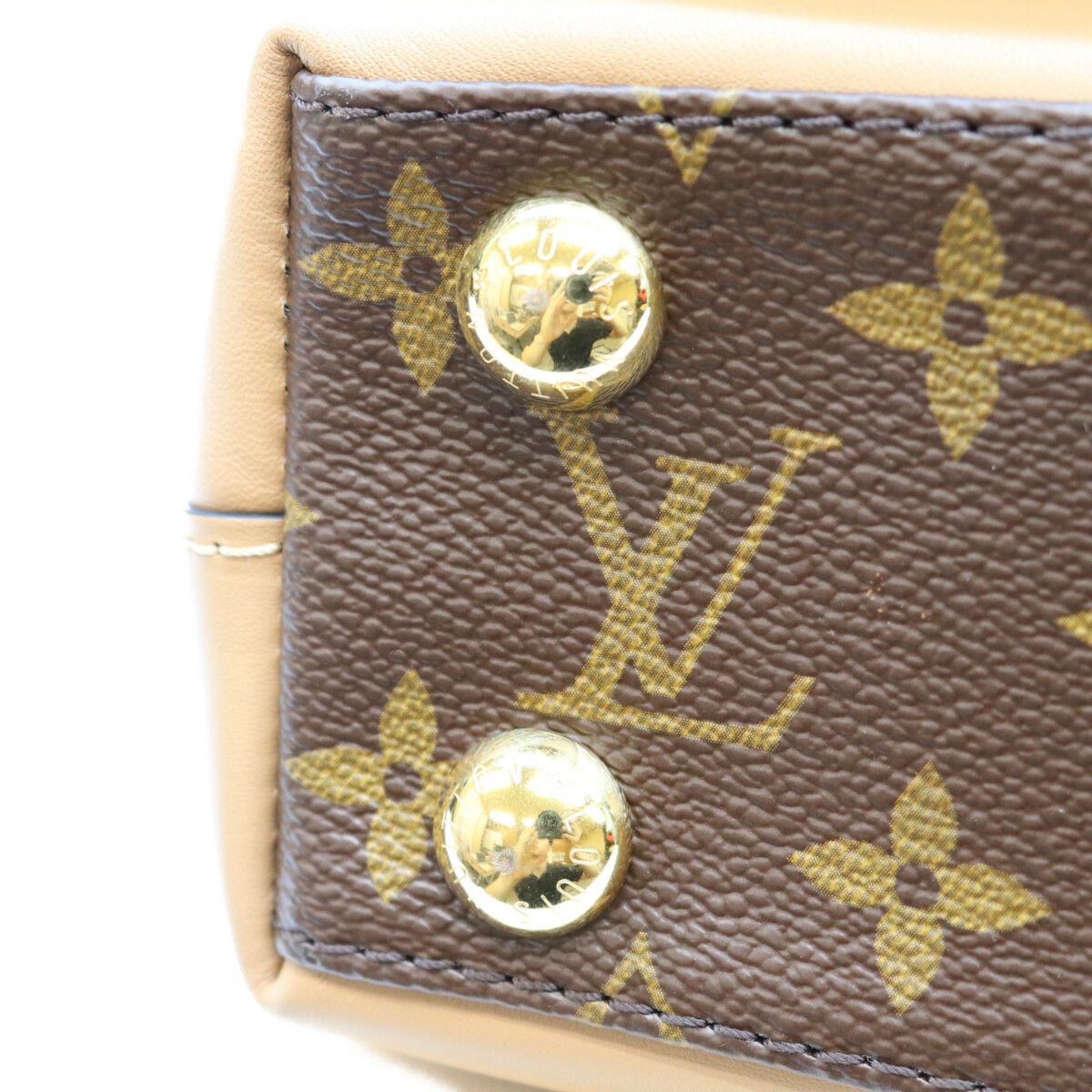 Louis Vuitton Monogram Sesame Peche Cream Mille Feuille 2-Way Shoulder Bag — view 8