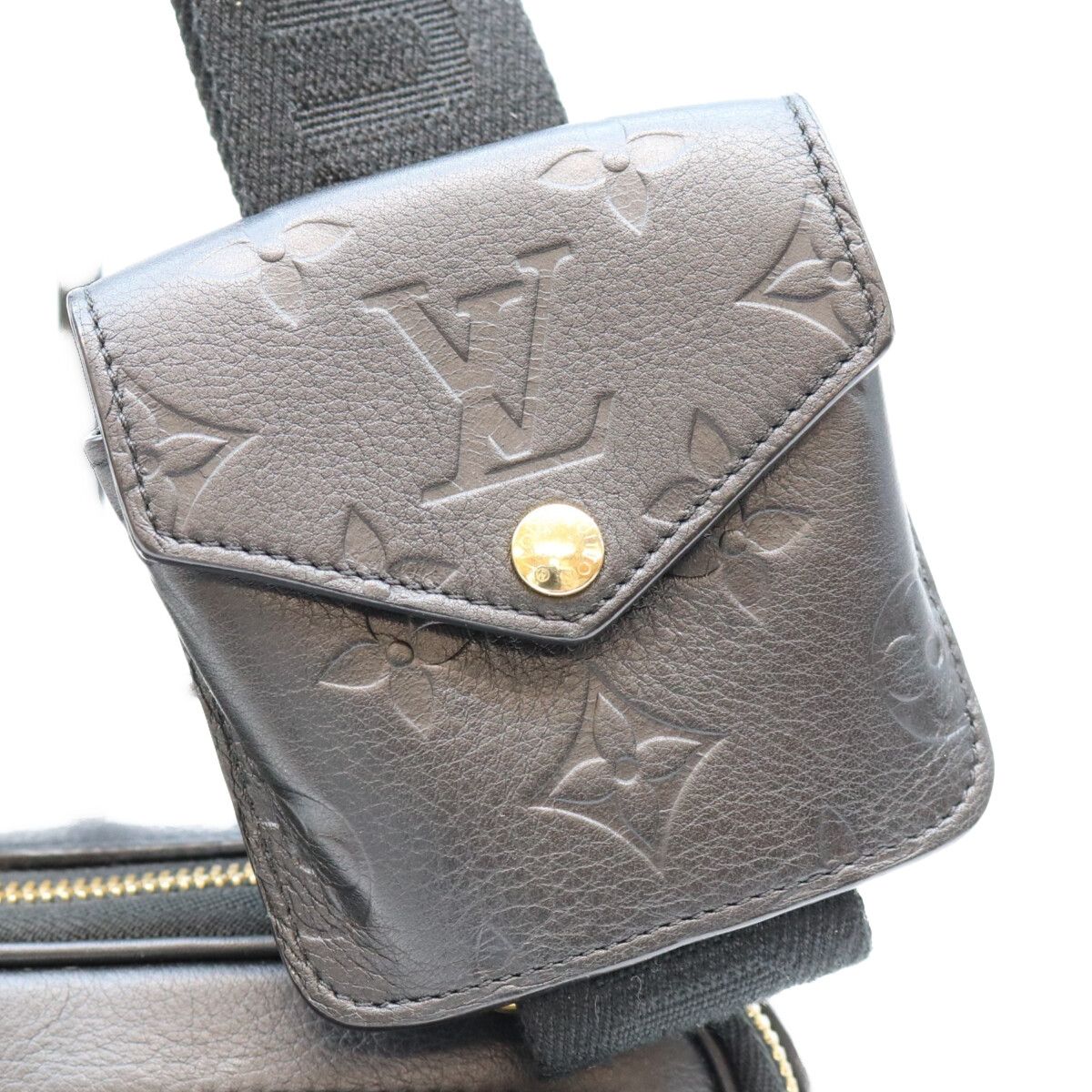 Louis Vuitton Calfskin Black Utility Crossbody Shoulder Bag — view 8