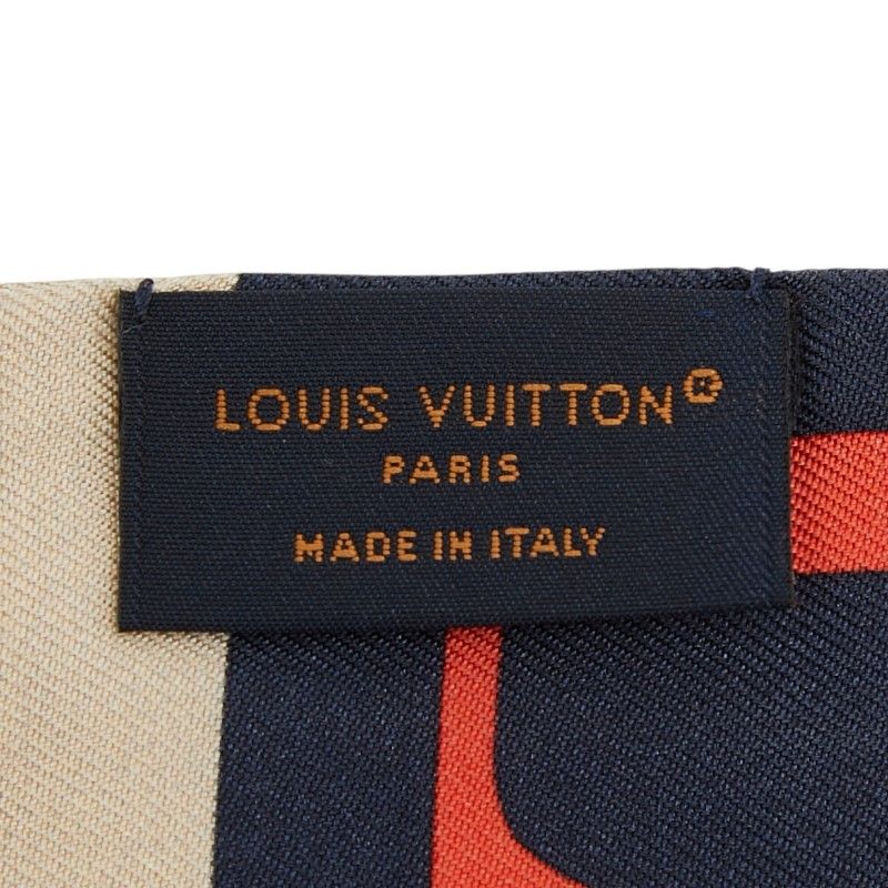 Louis Vuitton Bandeau Elysee Palace Hotel Scarf Multicolor Silk — view 4