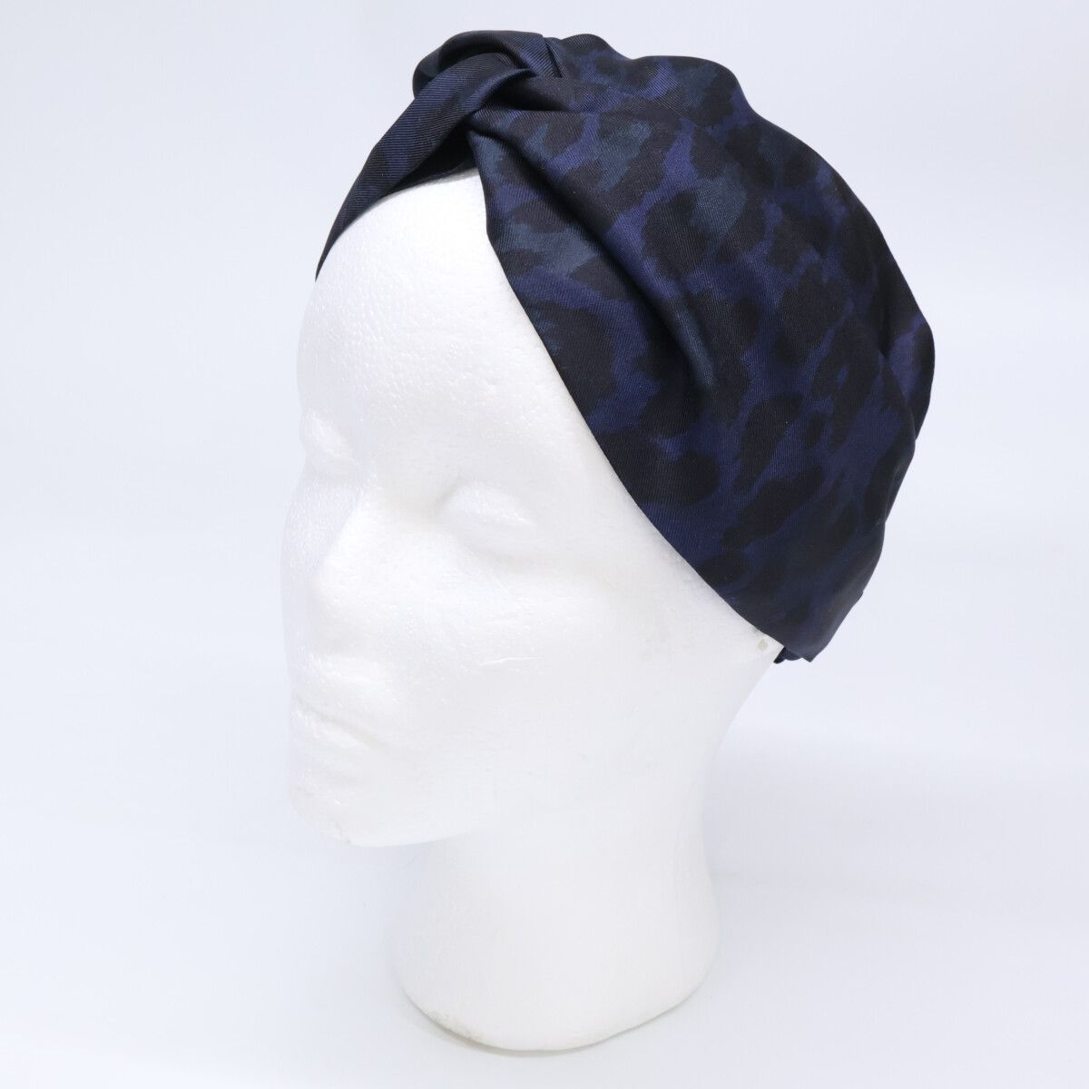 Dior Leopard Print Silk Headband — view 8