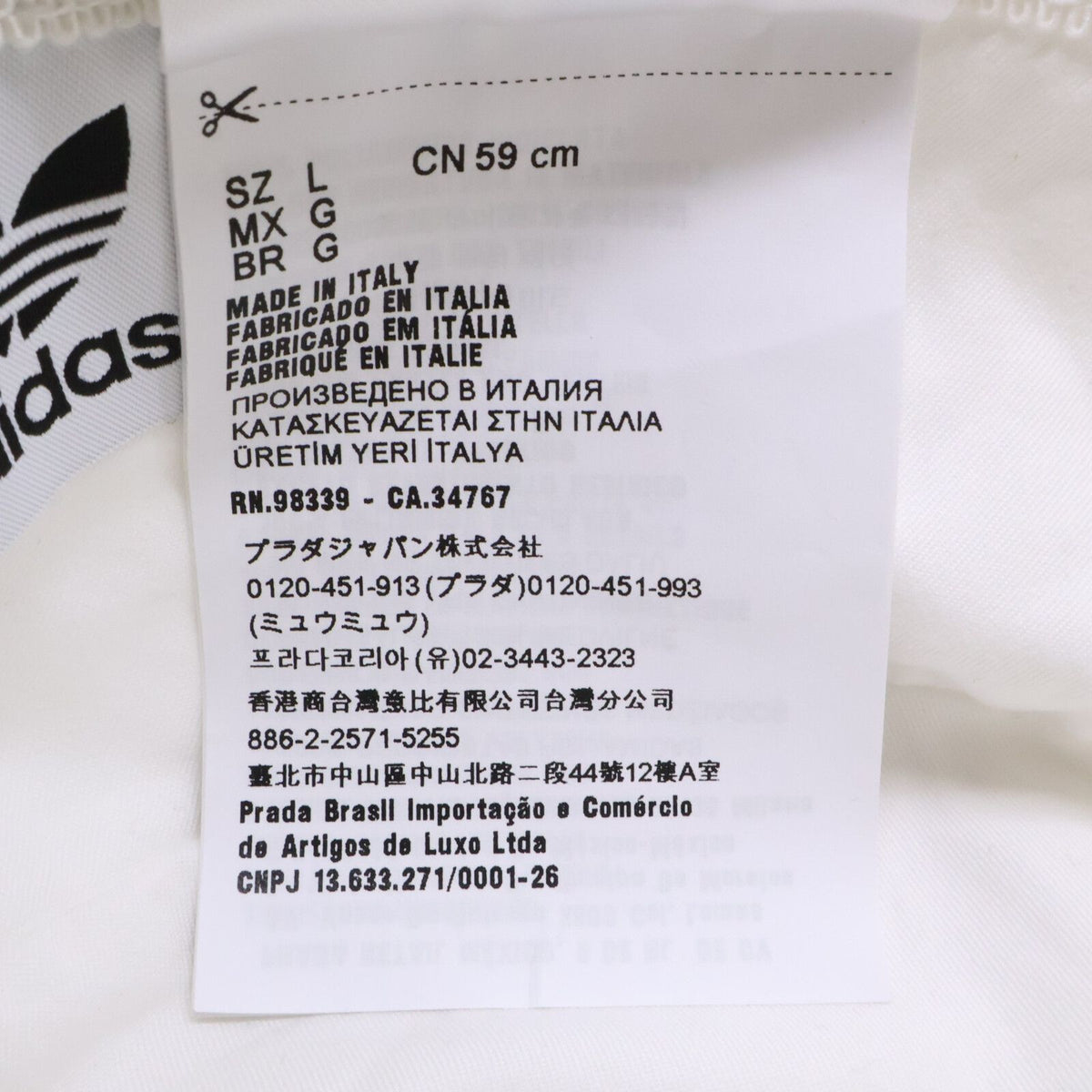 Prada x Adidas Re-Nylon Saffiano Leather Bucket Hat — view 8