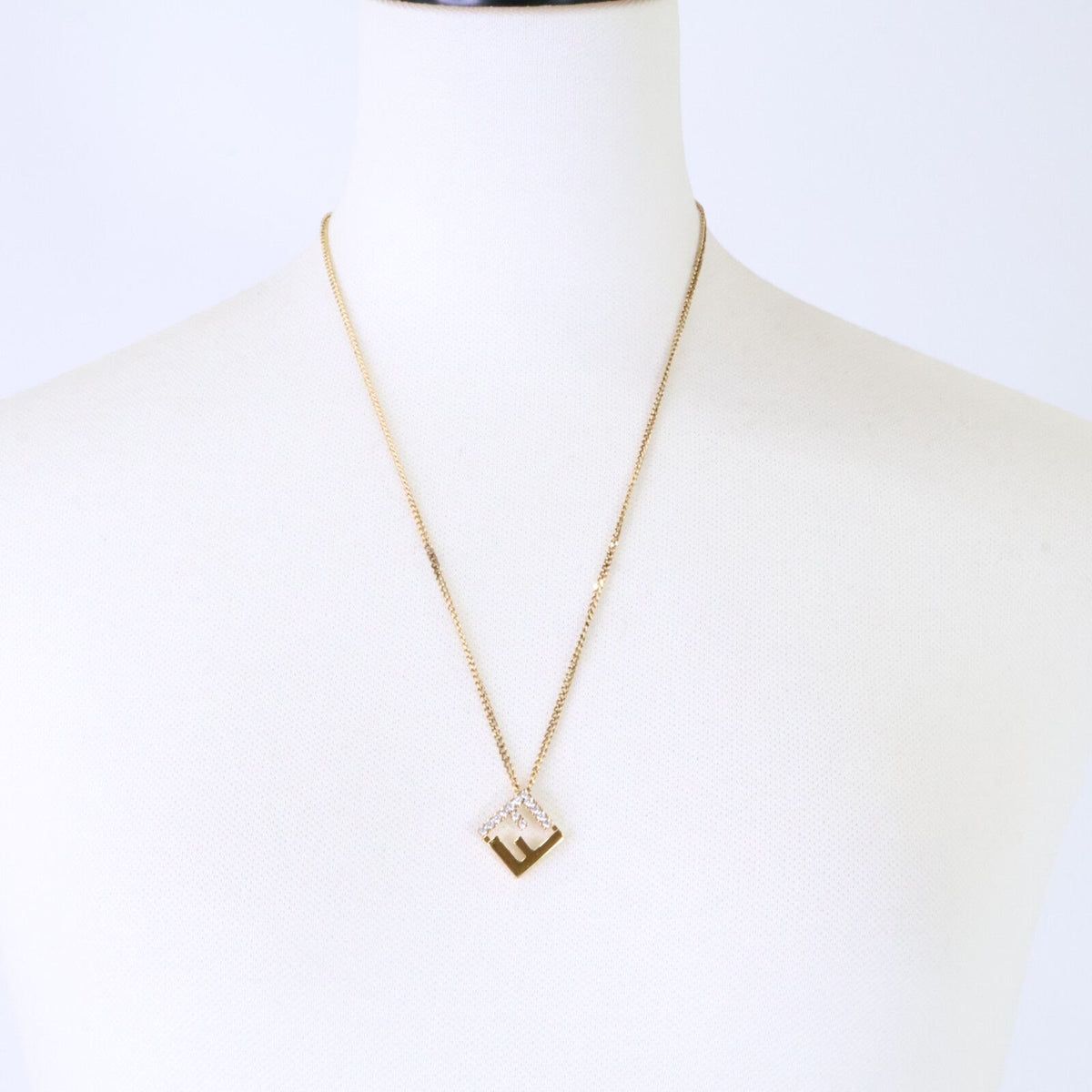Fendi Forever Necklace Gold — view 8