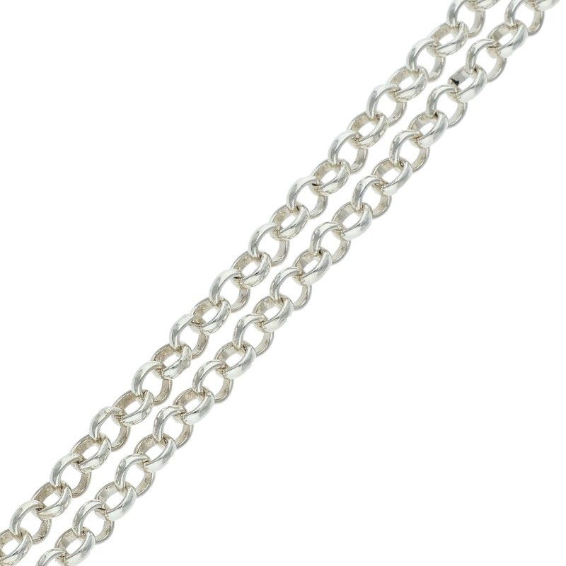 Chrome Hearts Neckchain Roll Chain Silver Necklace — view 5
