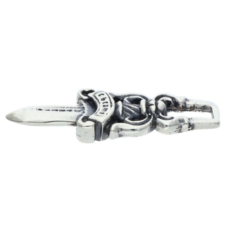 Chrome Hearts Charm Vintage Silver Pendant — view 3