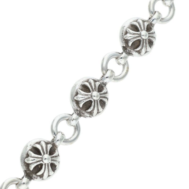 Chrome Hearts Ball Silver Bracelet — view 5