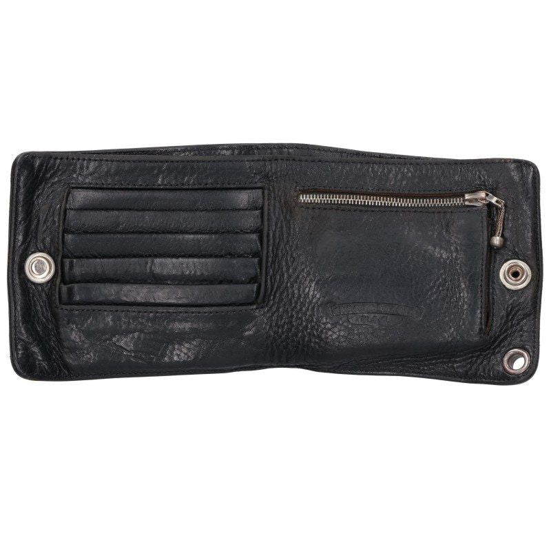 Chrome Hearts Cross Button Leather Wallet — view 3