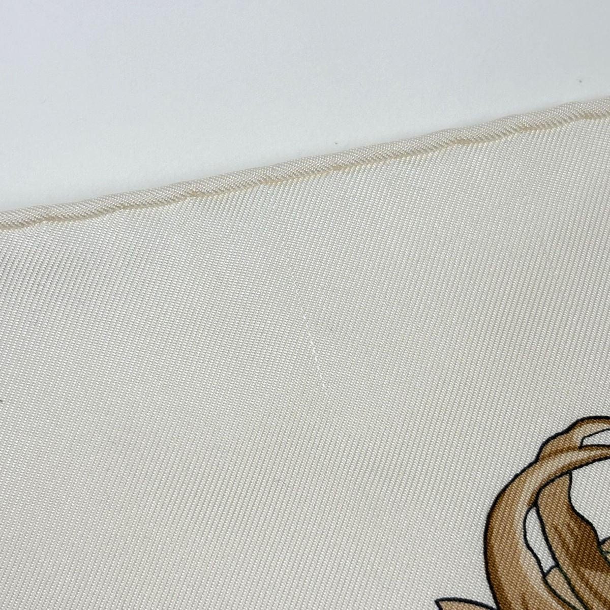 Hermes Carre 90 Jungle Love Scarf Silk Beige Black — view 5