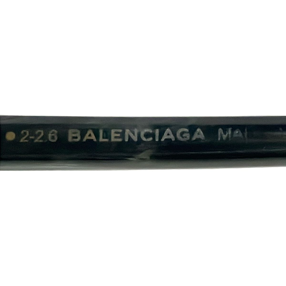 Balenciaga Sunglasses BA Light Gray Silver Mirror Eyewear — view 5
