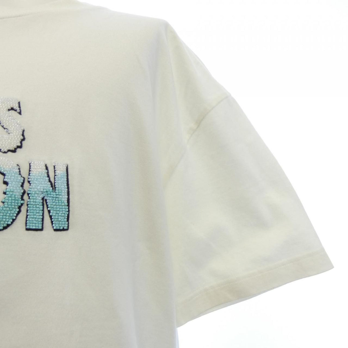 Louis Vuitton Embroidered Bead Cotton T-Shirt — view 6