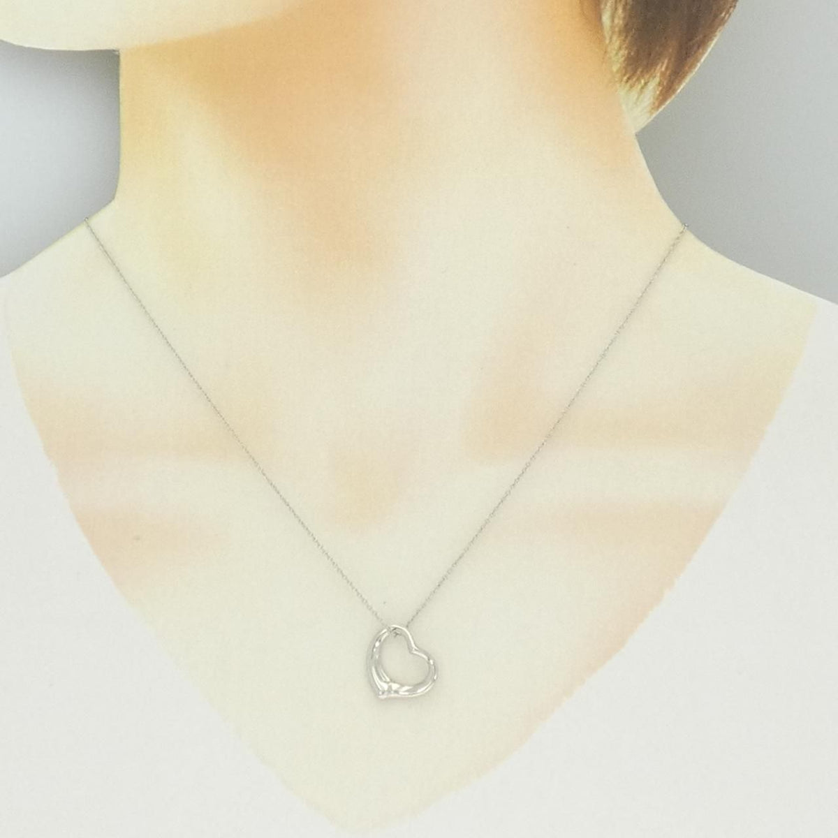 Tiffany & Co Open Heart Necklace — view 6