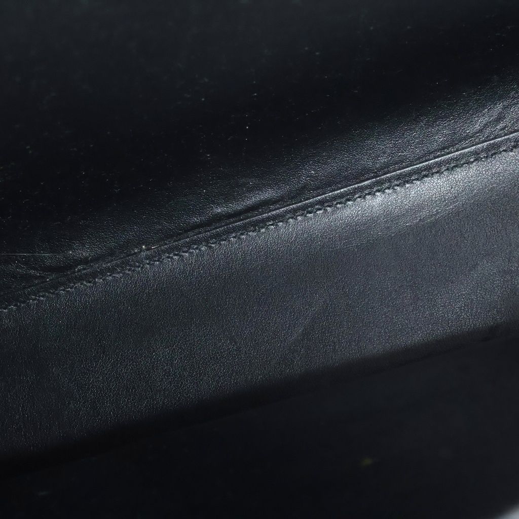 Saint Laurent Paris Sac de Jules Small Handbag Black Leather Silver — view 8