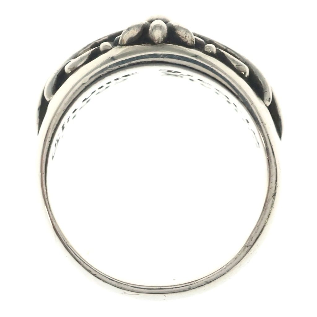 Chrome Hearts Flrl Floral Cross Ring Silver — view 6