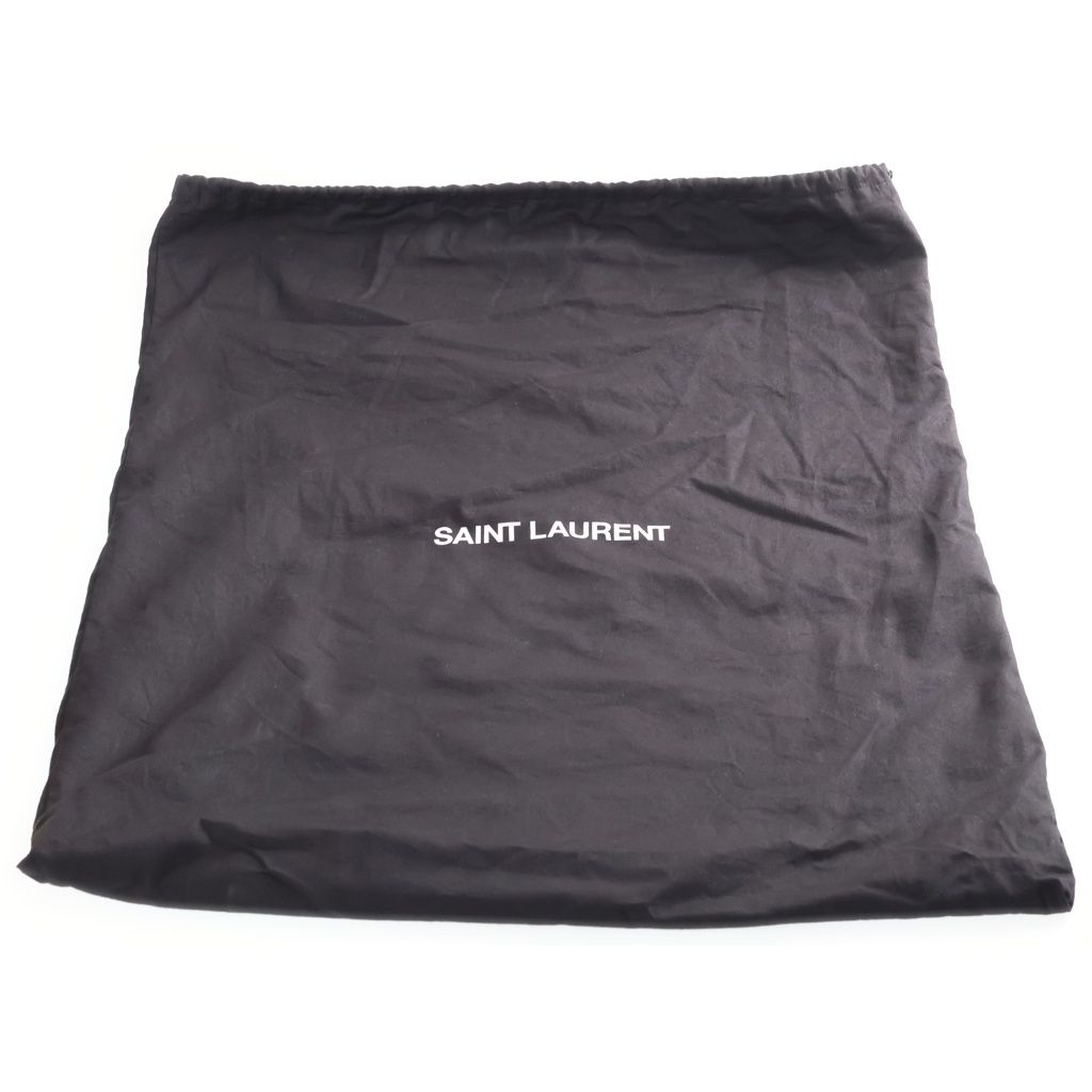 Saint Laurent Paris Sac de Jour Souple Leather Tote Bag Black — view 8