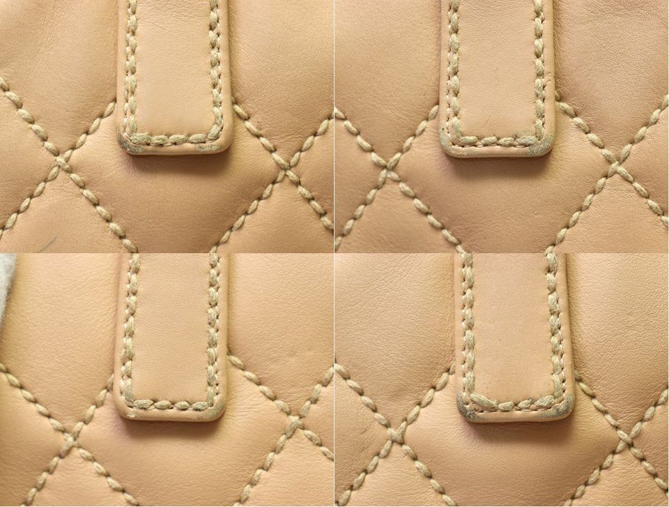 Chanel Wild Stitch Lambskin Handbag — view 8