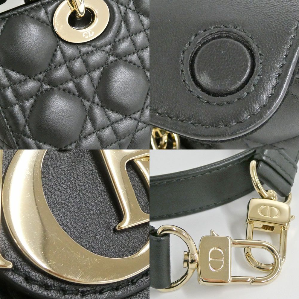 Dior Lady D-joy Bag Small D Joy Cannage Black — view 8